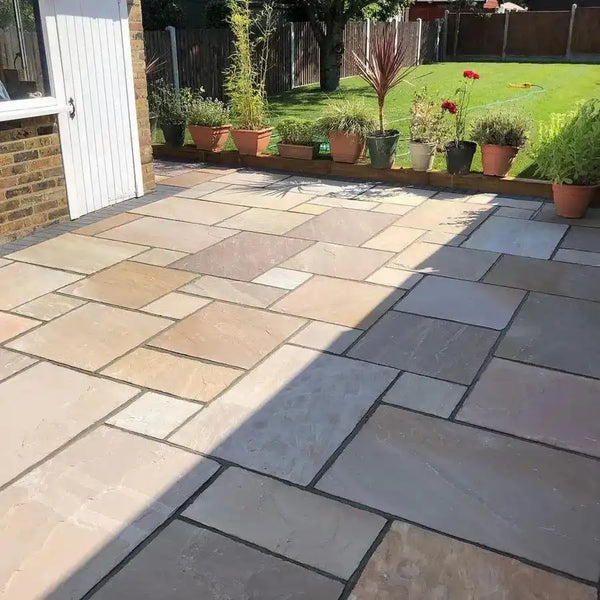 Paving Slabs, Patio Slabs & Garden Paving - Hand cut | Paving Slabs Direct