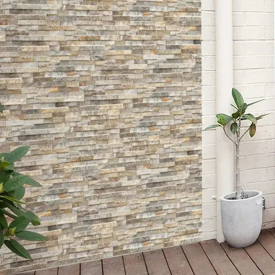 Split Face Effect Tiles - Italy Porcelain - Desert