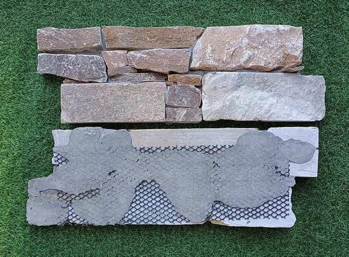 Stone Backing Stone Cladding Mesh & Adhesive Backing – Direct Factory