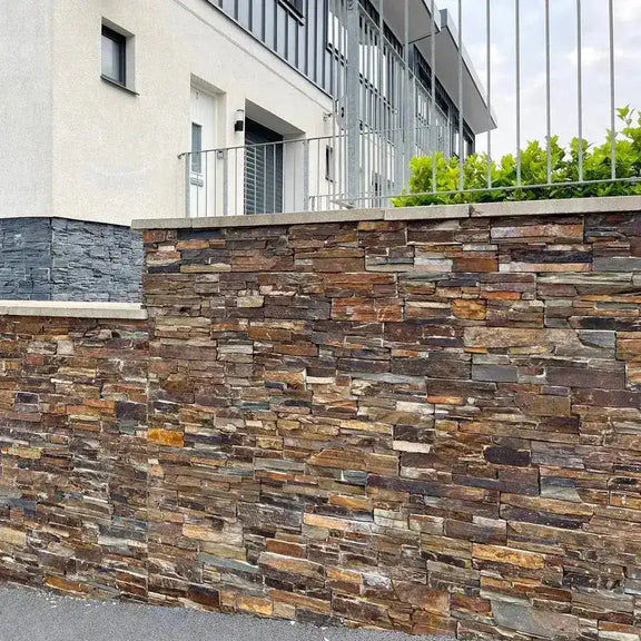 Stone Cladding Multicolour Slate Z Tiles Clad Panels | Paving Slabs Direct