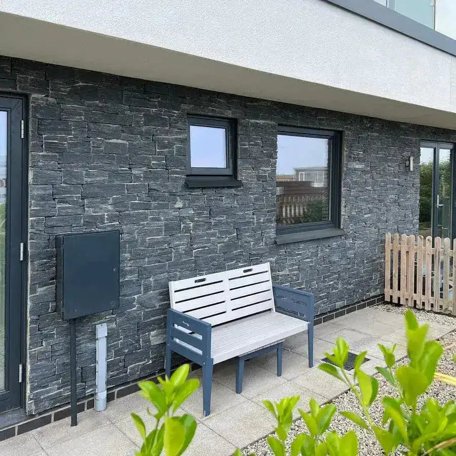 Z stone black slate cladding panels