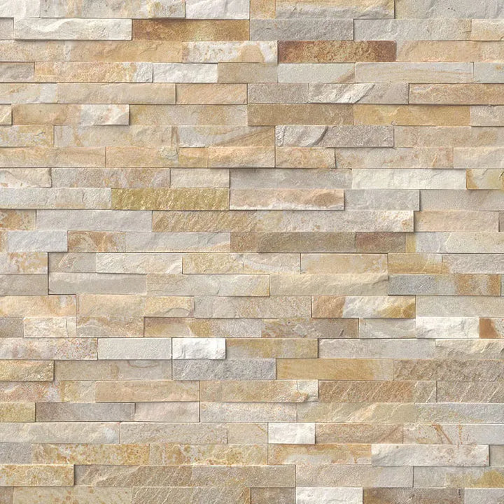 autumn sparkle split face tiles cladding