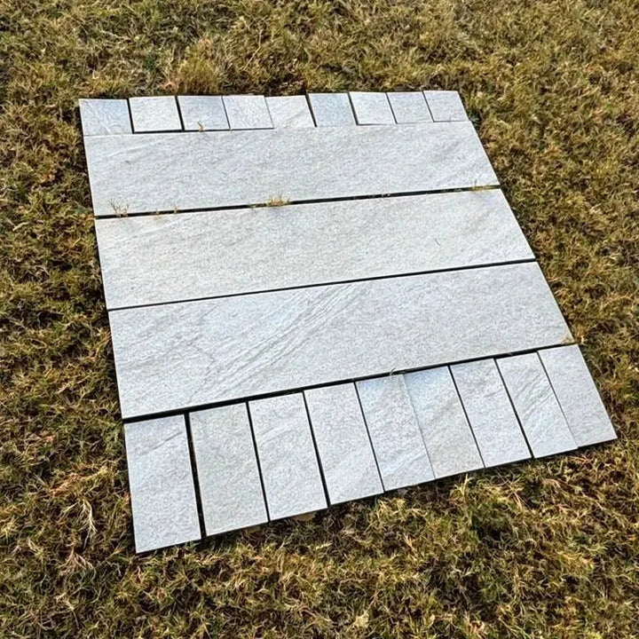 county light grey porcelain edging plank 900
