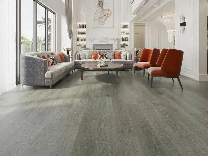 luxury vinyl flooring grey oak