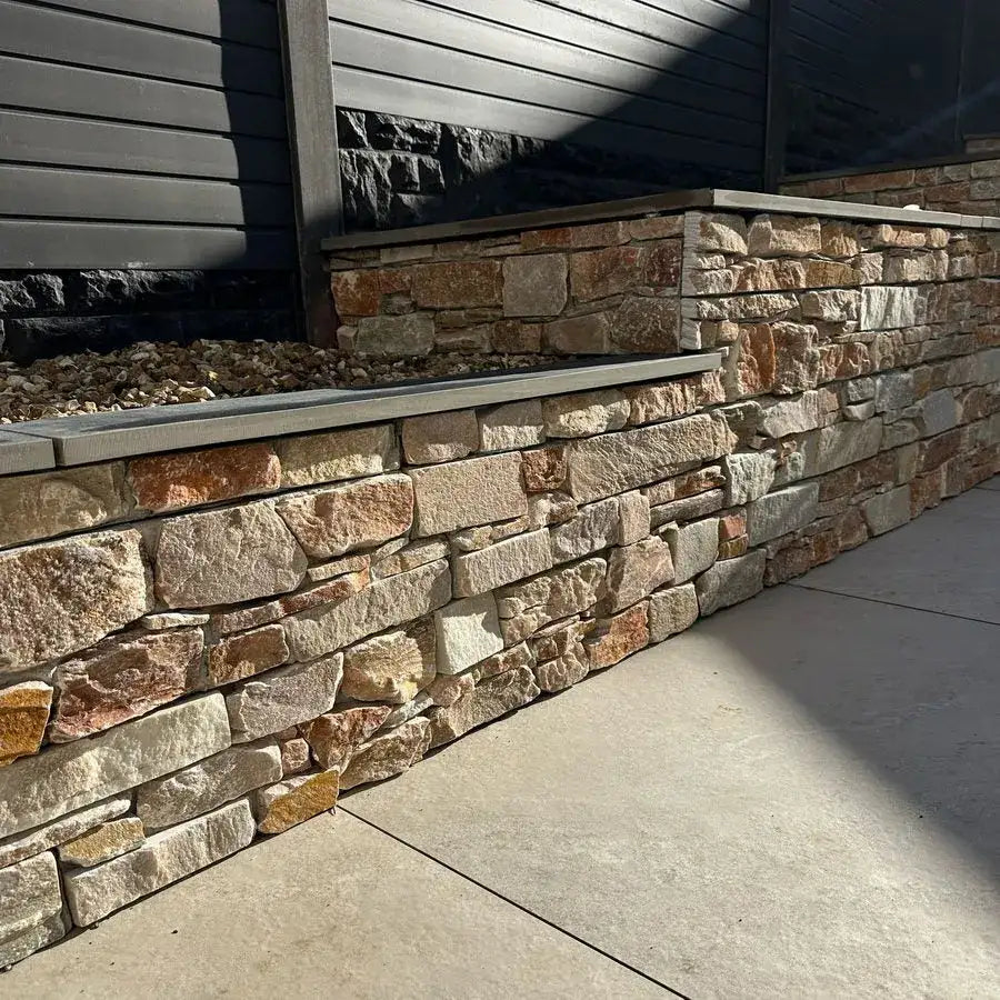 oyster stone cladding contemporary