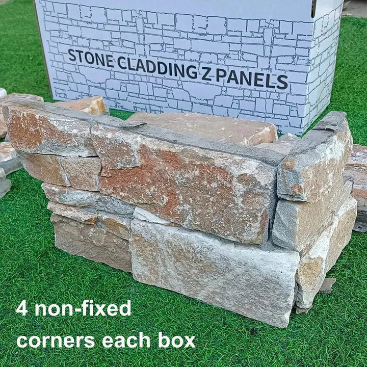 Z stone cladding corner, ZClad