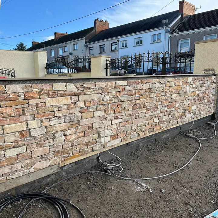 oyster stone cladding contemporary