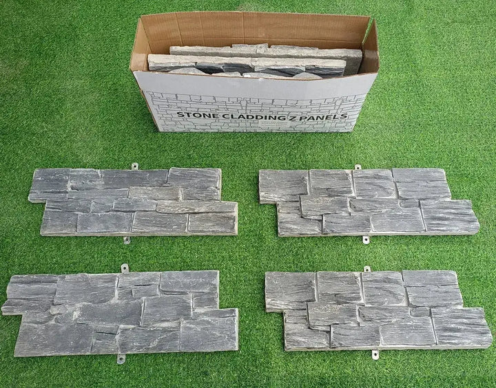 dark grey Zclad, Tier stone cladding