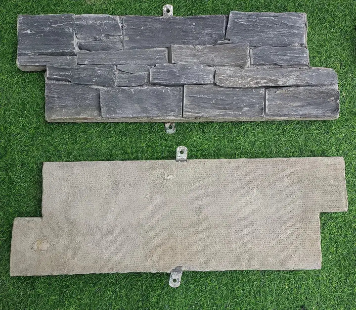 dark grey tier stone cladding, Zclad, Z stone