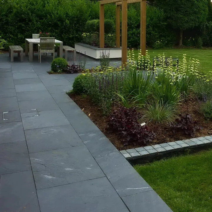 China slate paving patio