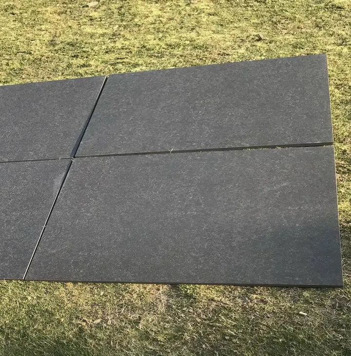 black basalt porcelain paving